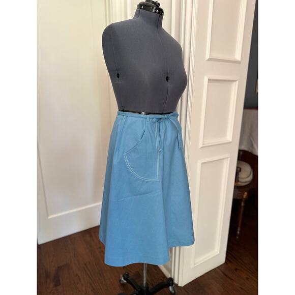 Vintage 70s Plus Size Wrap Skirt Original Tags Boho Groovy Hippie Summer NWT - Picture 4 of 11